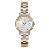 Reloj Guess de mujer  THREE OF HEARTS color oro rosa